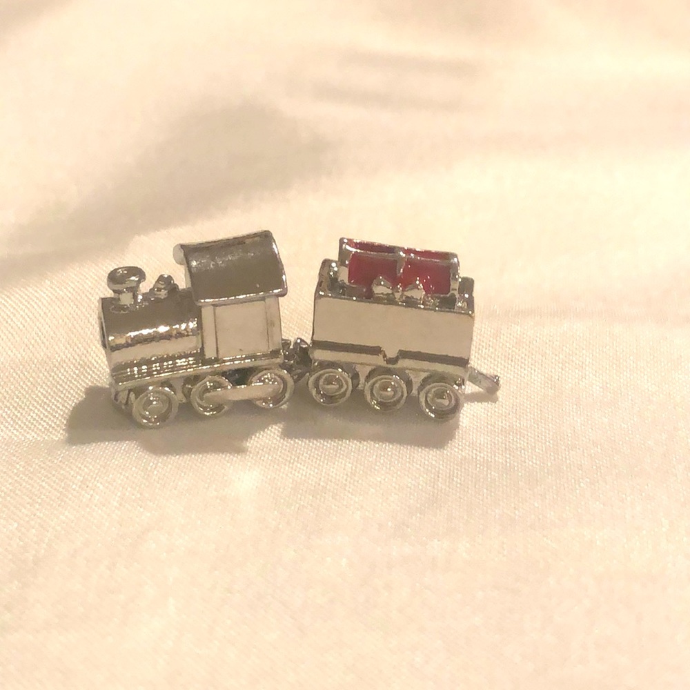Train N Caboose Charm